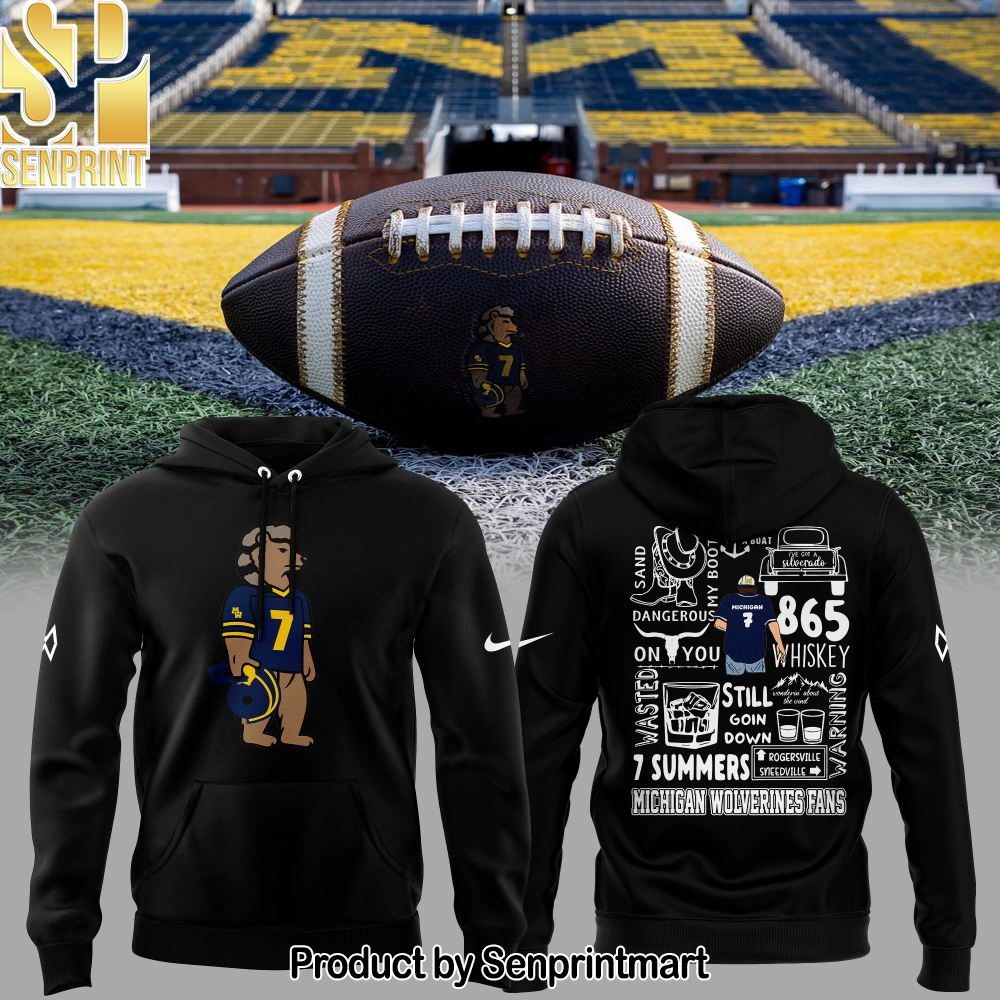 Michigan Wolverines Football x Morgan Wallen Hoodie 2025 – Sports Fan Outfit 3547
