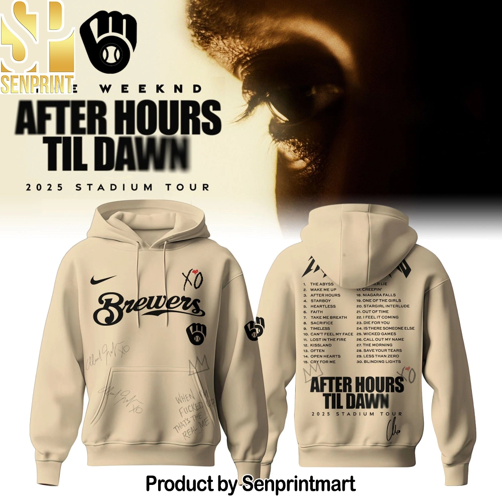 MIL x The Weeknd After Hours Til Dawn Hoodie Limited Edition – Sports Fan Outfit 3812