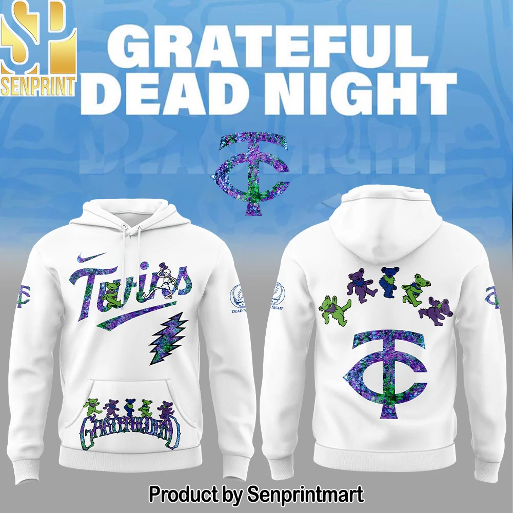 Minnesota Twins Grateful Dead Night Hoodie – Sports Fan Outfit 1846