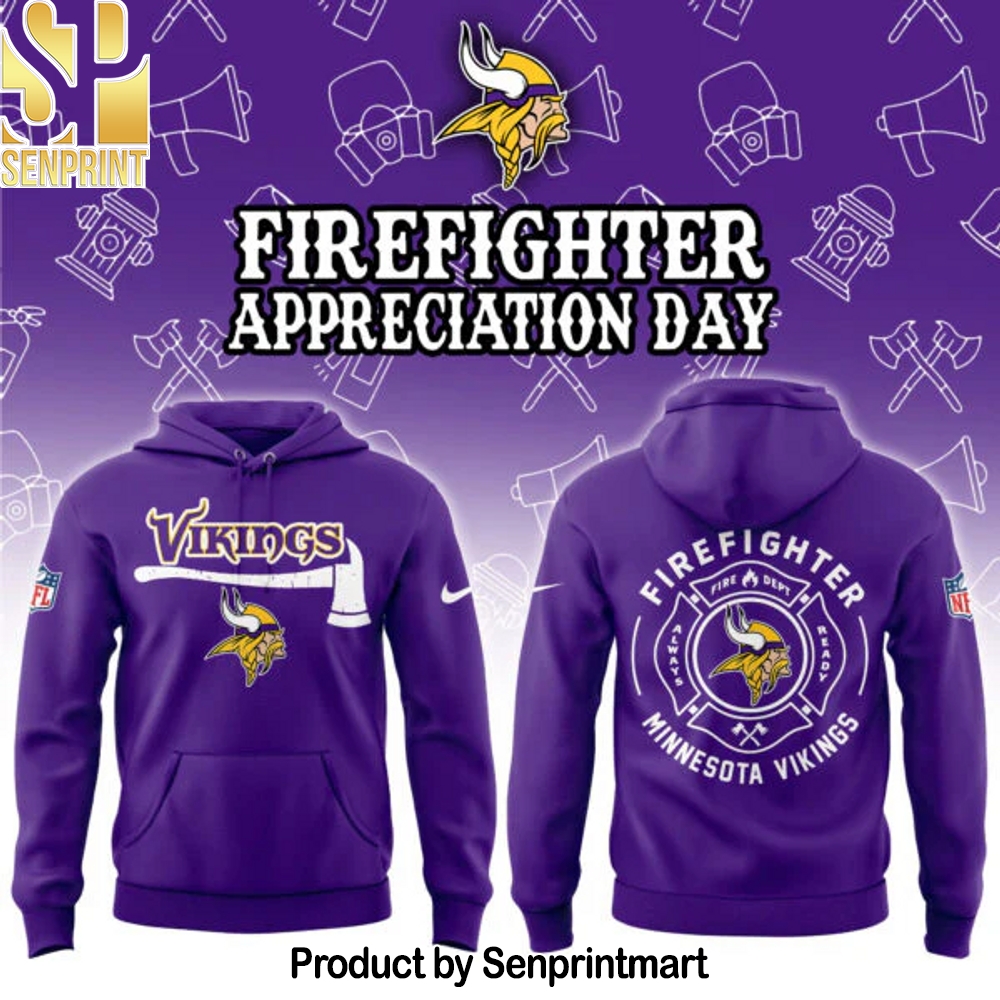 Minnesota Vikings Firefighter Application Limited Unisex Shirt – Sports Fan Outfit 1325