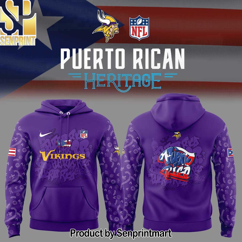 Minnesota Vikings Puerto Rican Heritage Unisex Shirt – Sports Fan Outfit 1613