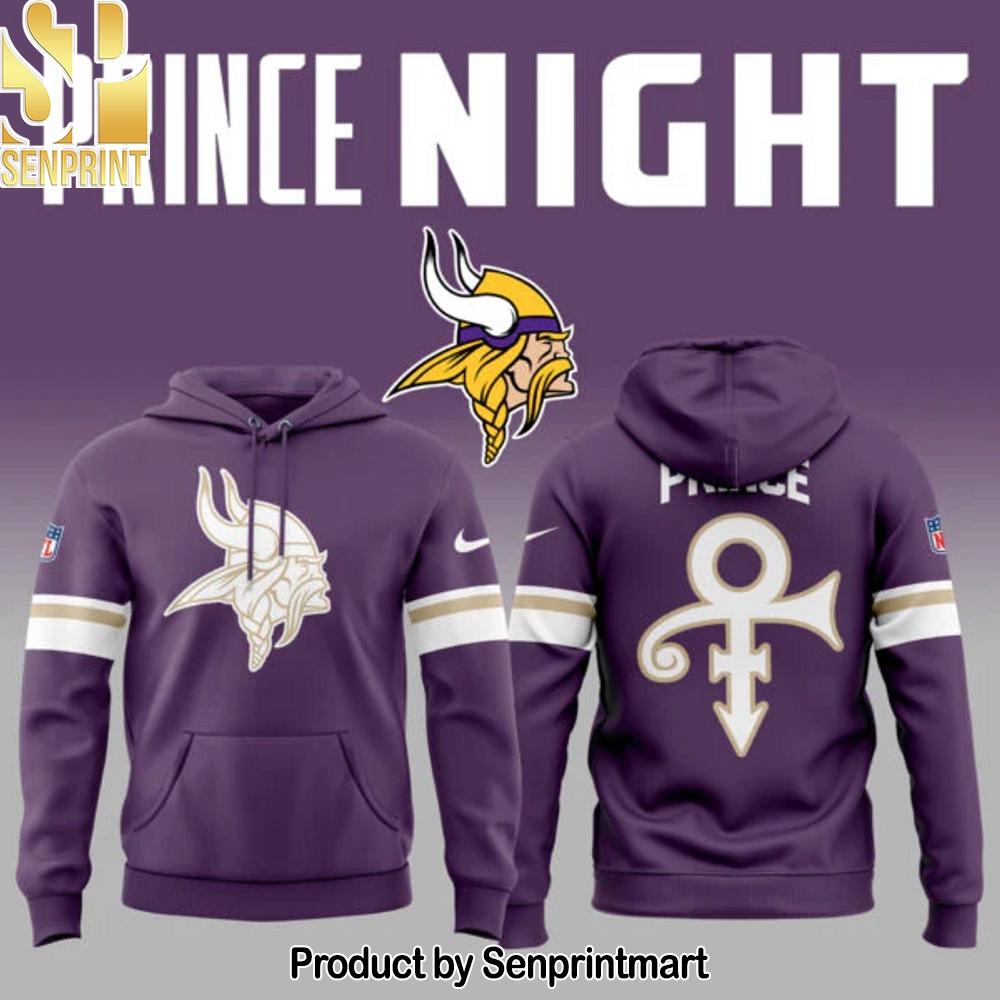 Minnesota Vikings x Prince Night 2025 Hoodie – Sports Fan Outfit 3363