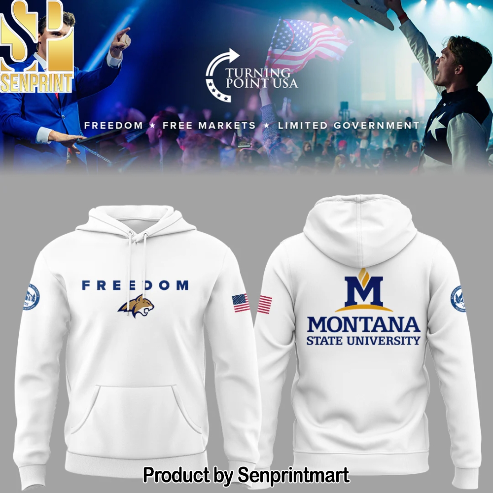 Montana State x Turning Point USA 2025 Hoodie – Sports Fan Outfit 3673