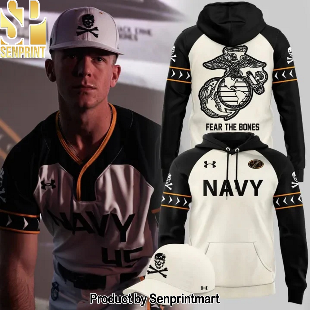 Navy Midshipmen Baseball 2025 Nike Limited _Jolly Rogers_ Hoodie – Sports Fan Outfit 2900