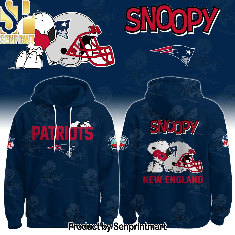 New England Patriots x Snoopy Hoodie Unisex Shirt – Sports Fan Outfit 1317
