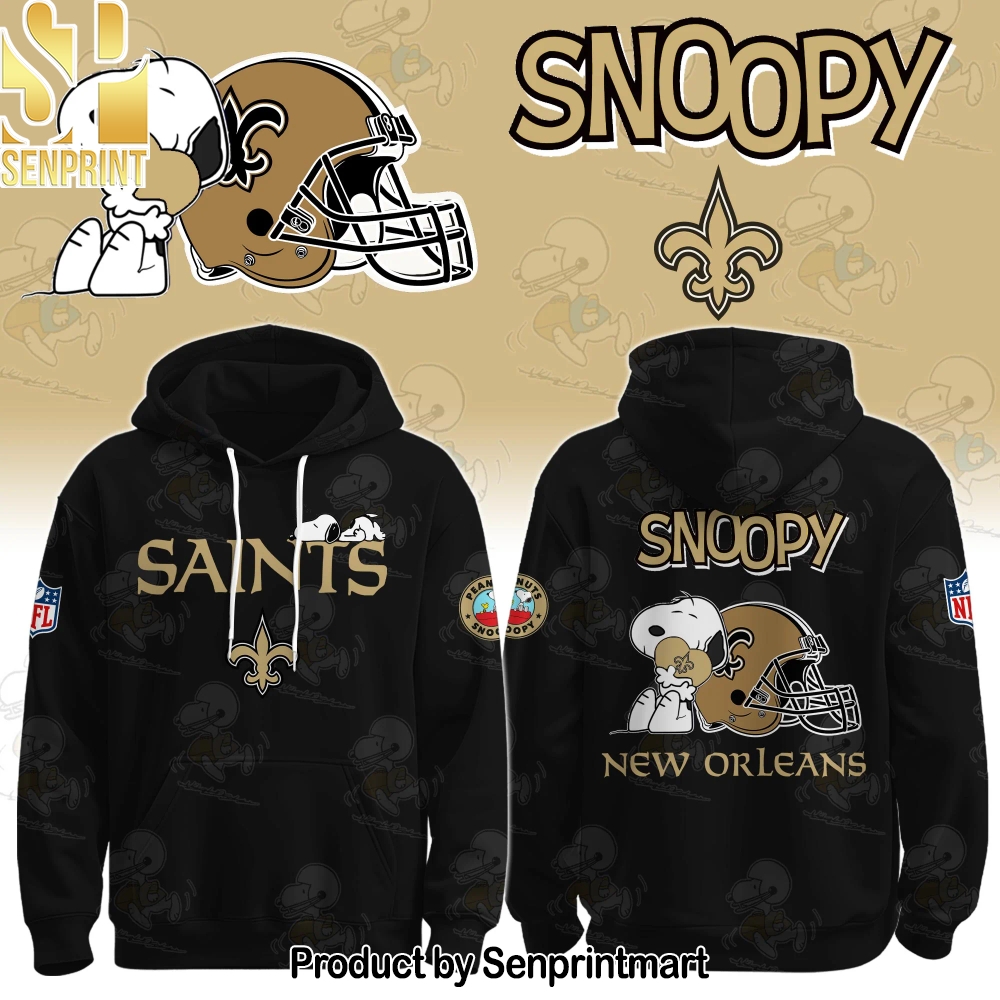 New Orleans Saints x Snoopy Hoodie Unisex Shirt – Sports Fan Outfit 1316