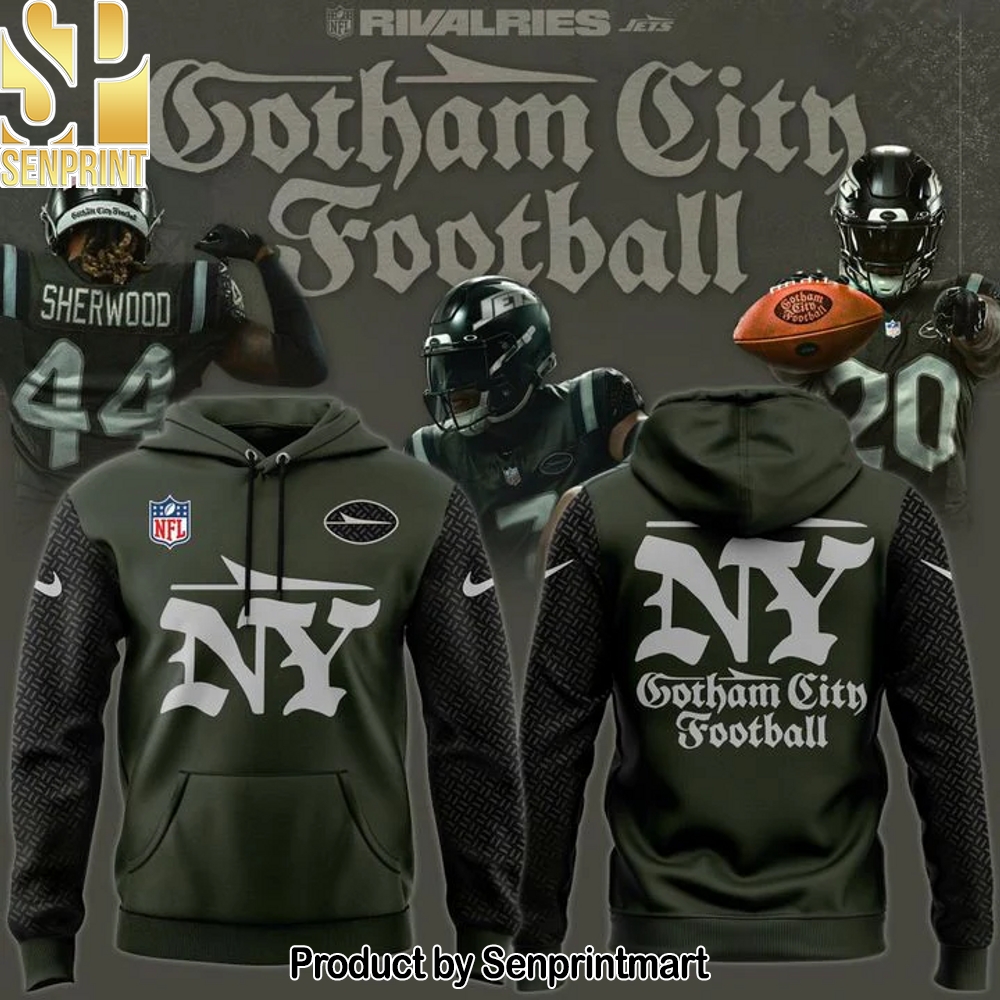 New York Jets Nike Game Rivalry Pullover Hoodie – Sports Fan Outfit 2414
