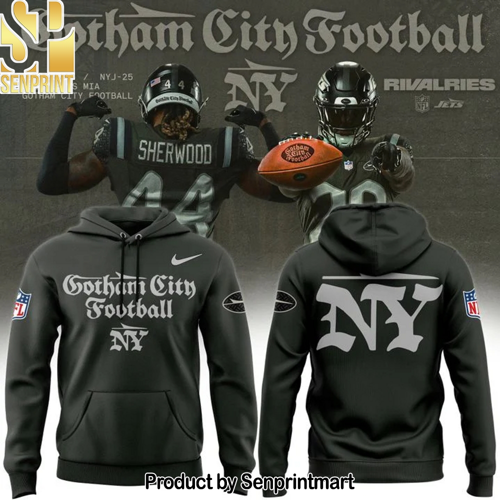New York Jets Nike Game Rivalry _Gotham City Football_ Hoodie – Sports Fan Outfit 3265