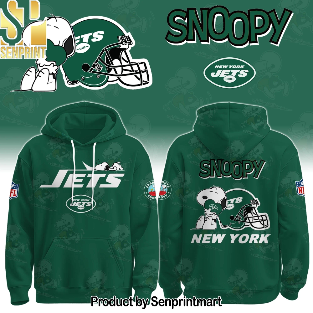 New York Jets x Snoopy Hoodie Unisex Shirt – Sports Fan Outfit 1328