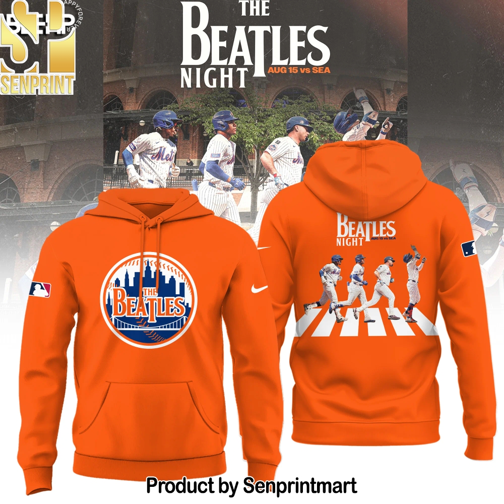 New York Mets The Beatles Night 2025 Hoodie – Sports Fan Outfit 3460