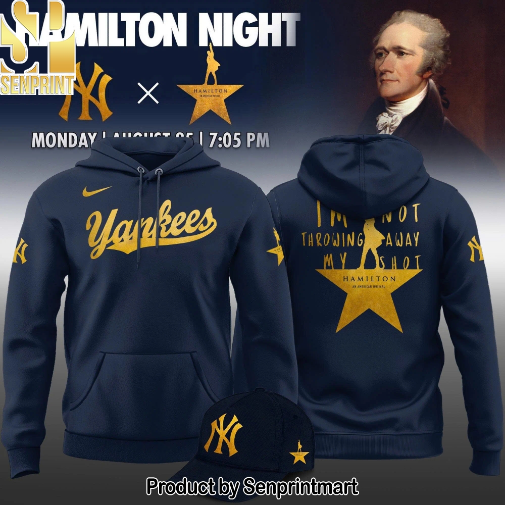 New York Yankees MLB x Hamilton Night 2025 Hoodie – Sports Fan Outfit 3685