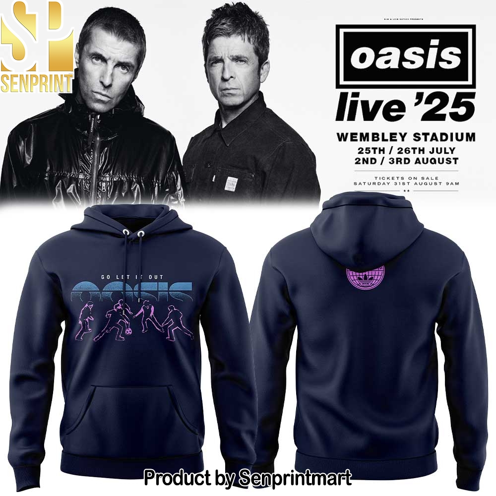 Oasis _Live ’25_ Go Let It Our Hoodie – Sports Fan Outfit 3394