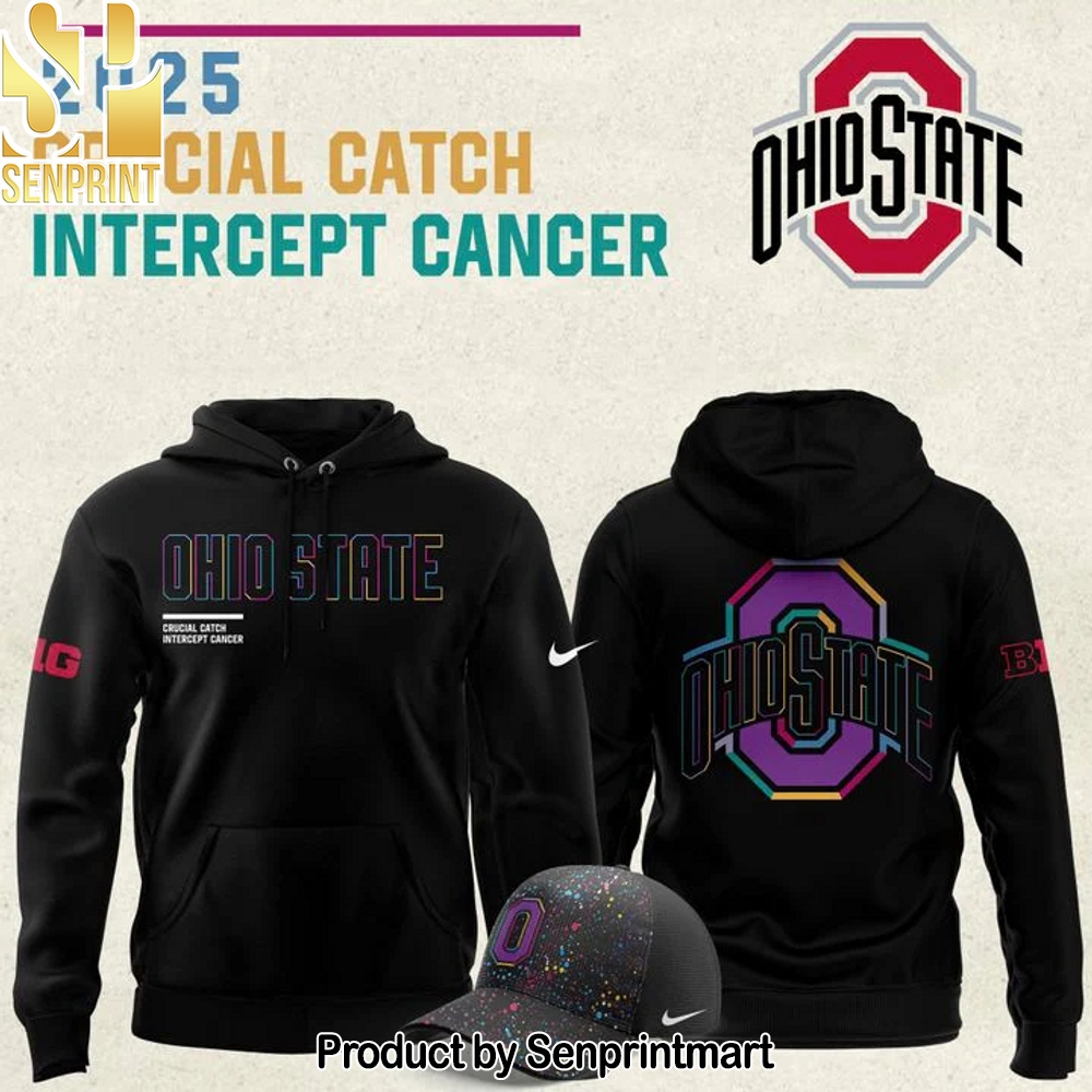 Ohio State Football 2025 Crucial Catch Hoodie – Sports Fan Outfit 3508