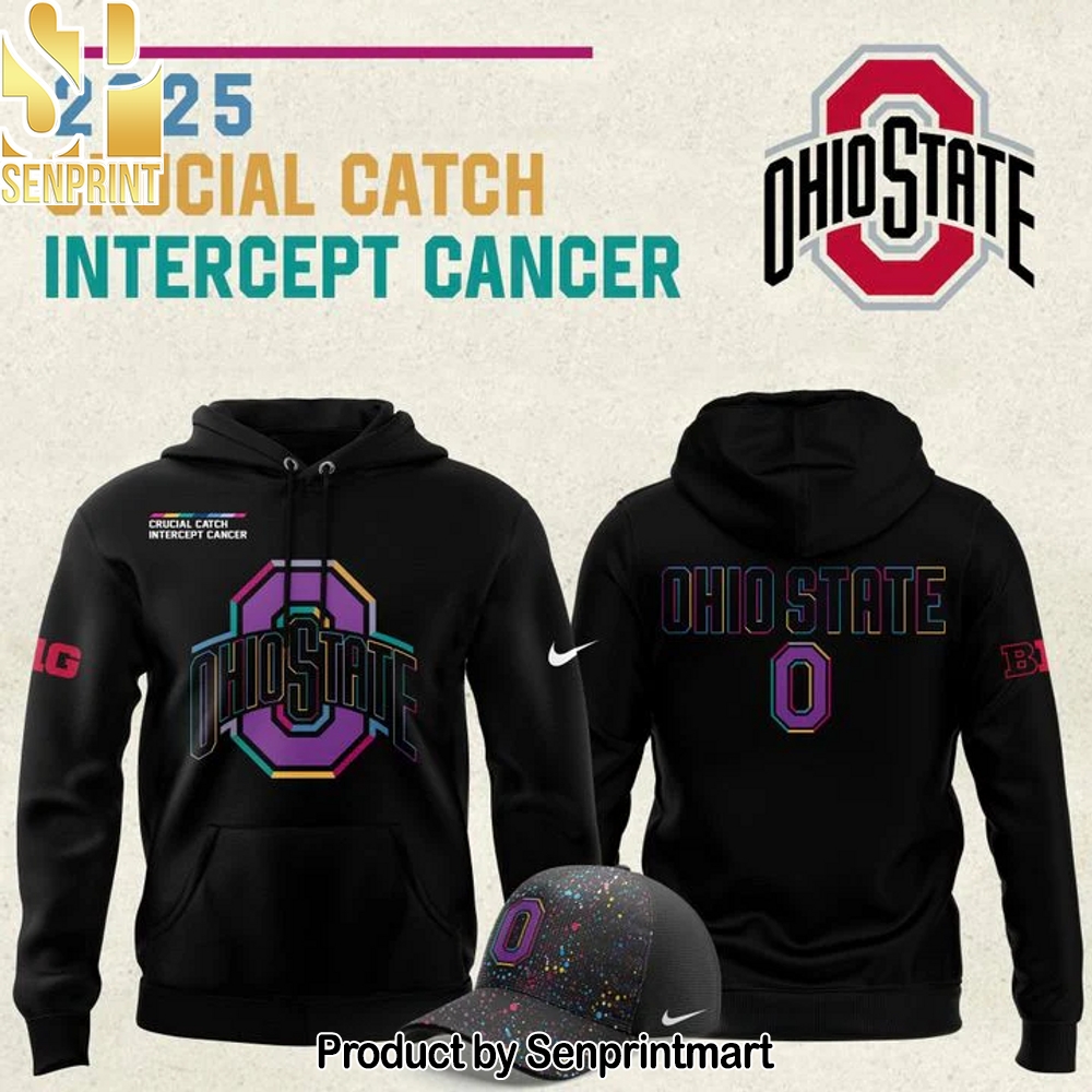 Ohio State Football 2025 Crucial Catch Hoodie v2 – Sports Fan Outfit 2665