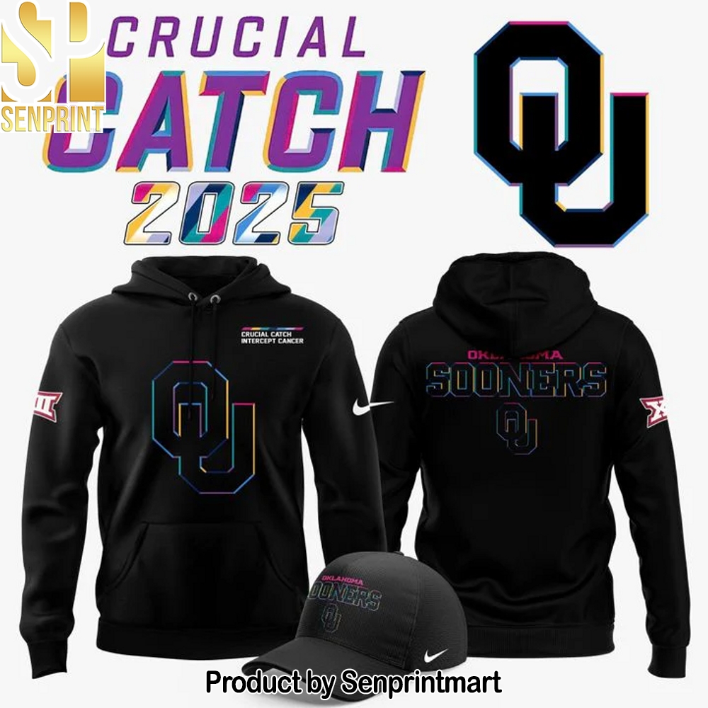 Oklahoma Football 2025 Crucial Catch Hoodie v2 – Sports Fan Outfit 3048