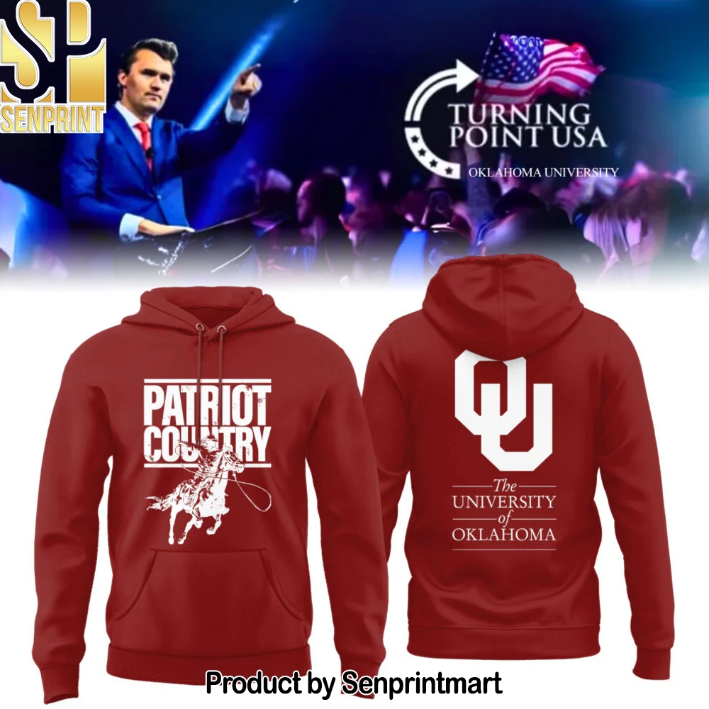 Oklahoma x Turning Point USA 2025 Hoodie – Sports Fan Outfit 2926