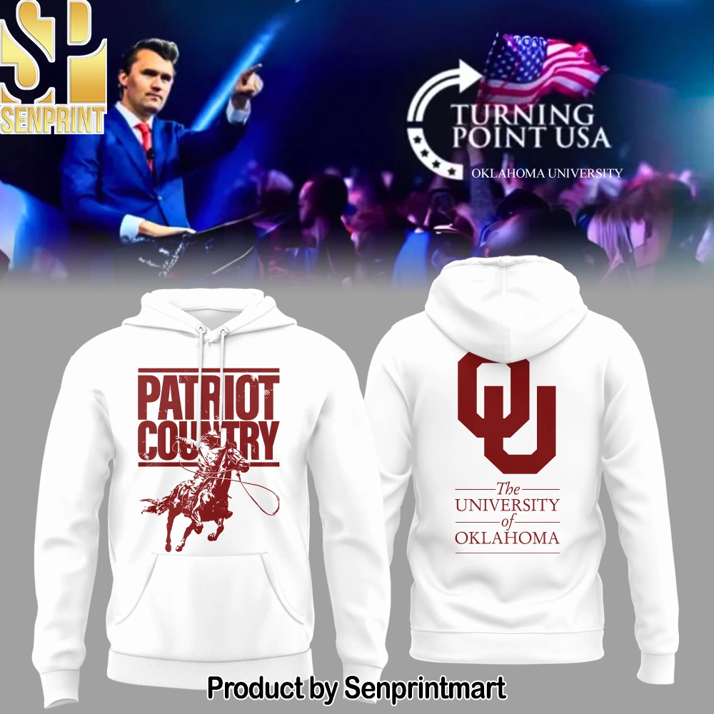 Oklahoma x Turning Point USA 2025 Hoodie – Sports Fan Outfit 3037