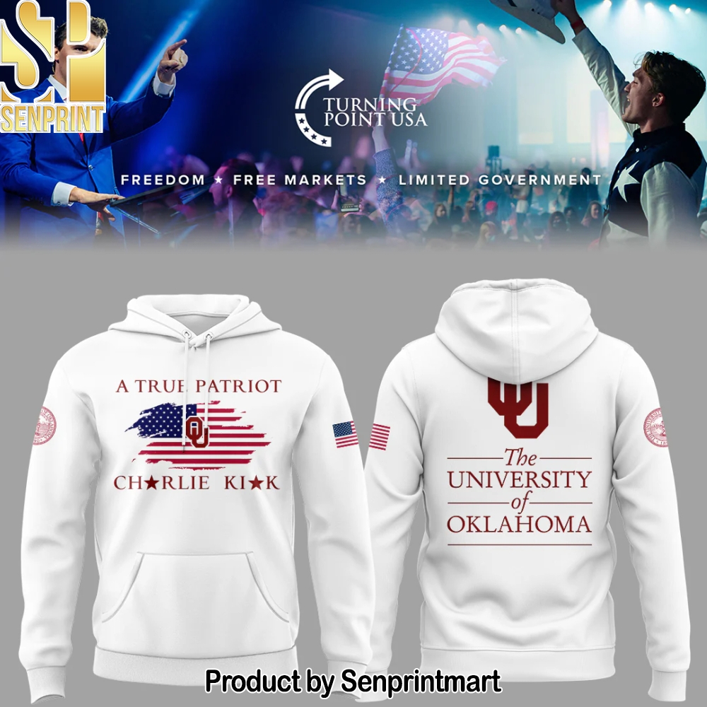 Oklahoma x Turning Point USA 2025 Hoodie – Sports Fan Outfit 3674
