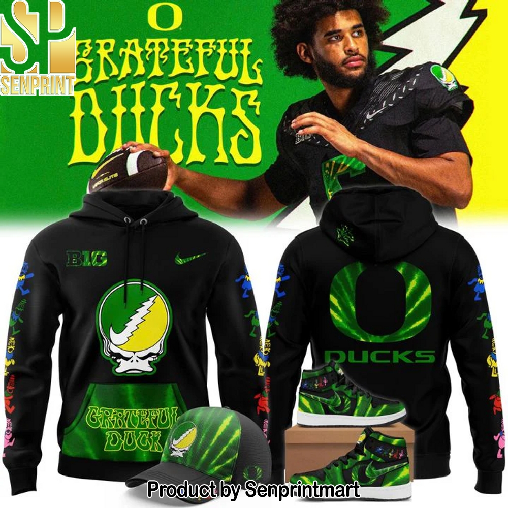 Oregon Ducks ‘Tie-Dye Grateful Ducks_ 2025-2026 Special Hoodie – Sports Fan Outfit 3759