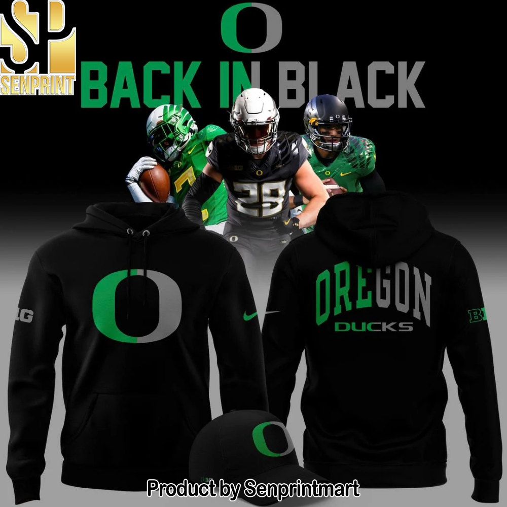 Oregon Ducks Football Back In Black 2025 Unisex Shirt – Sports Fan Outfit 2971