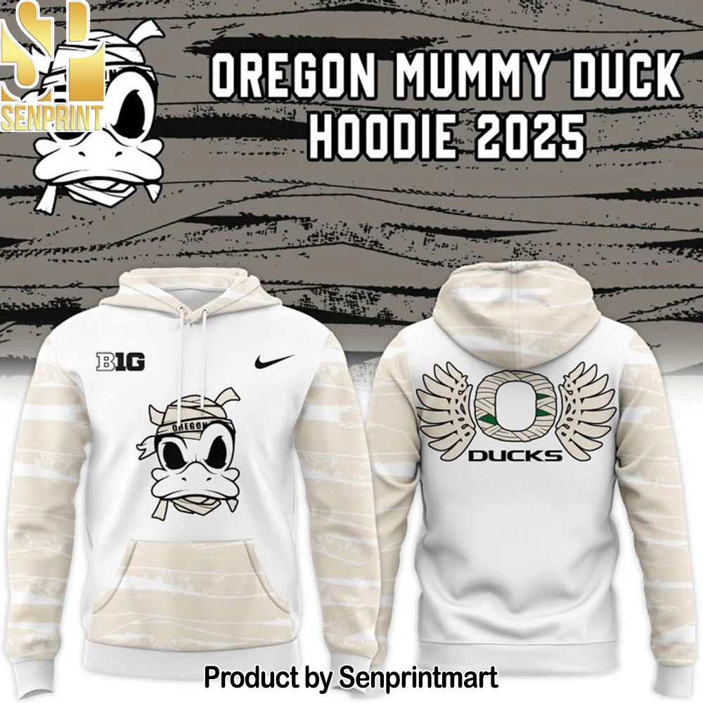 Oregon Ducks Mummy Mode White Unisex Shirt – Sports Fan Outfit 2854