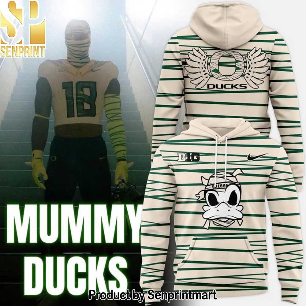 Oregon Ducks Mummy Mode White Unisex Shirt – Sports Fan Outfit 2874