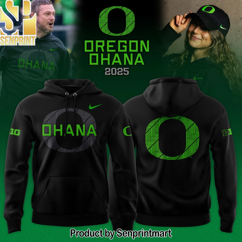 Oregon Ducks Ohana 2025 Hoodie – Sports Fan Outfit 1219