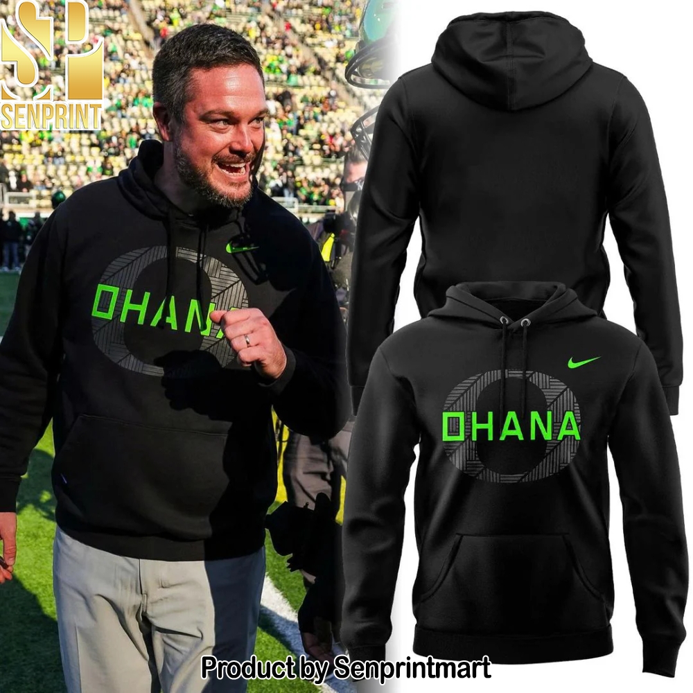 Oregon Ducks Ohana 2025 Hoodie – Sports Fan Outfit 1234
