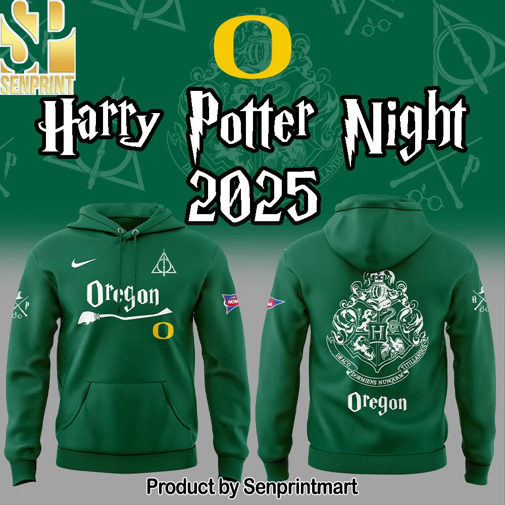 Oregon Football Harry Potter Hogwarts Night 2025 Hoodie – Sports Fan Outfit 2570