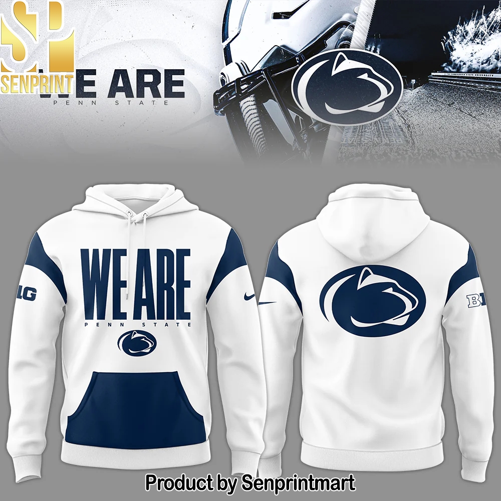 Penn State Big10 2024 Limited White Out Energy Hoodie – Sports Fan Outfit 3099