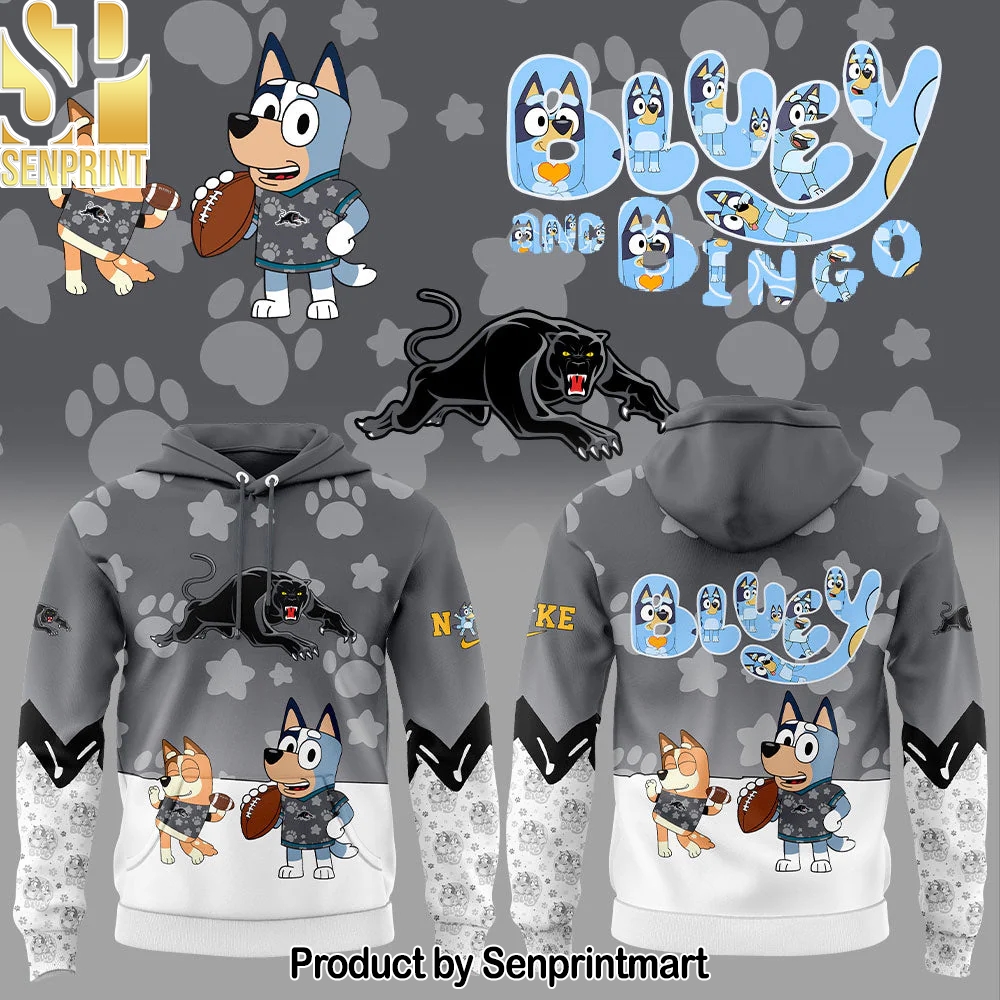 Penrith Panthers x Bluey and Bingo Hoodie – Sports Fan Outfit 1921