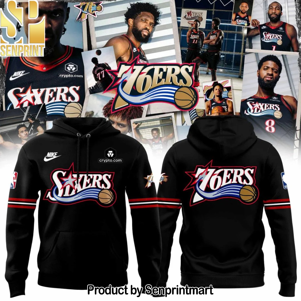 Philadelphia 76ers 2025-2026 Hardwood Classic Hoodie – Sports Fan Outfit 1979