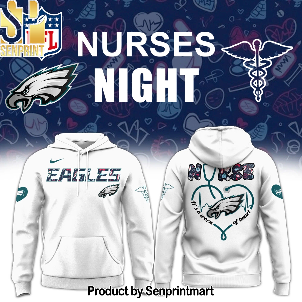 Philadelphia Eagles Nurses Appreciation Hoodie – Sports Fan Outfit 1650