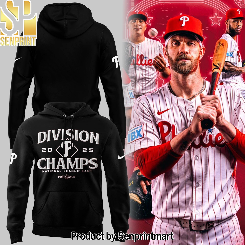 Philadelphia Phillies BACK-TO-BACK NL EAST CHAMPIONS Hoodie – Sports Fan Outfit 2979