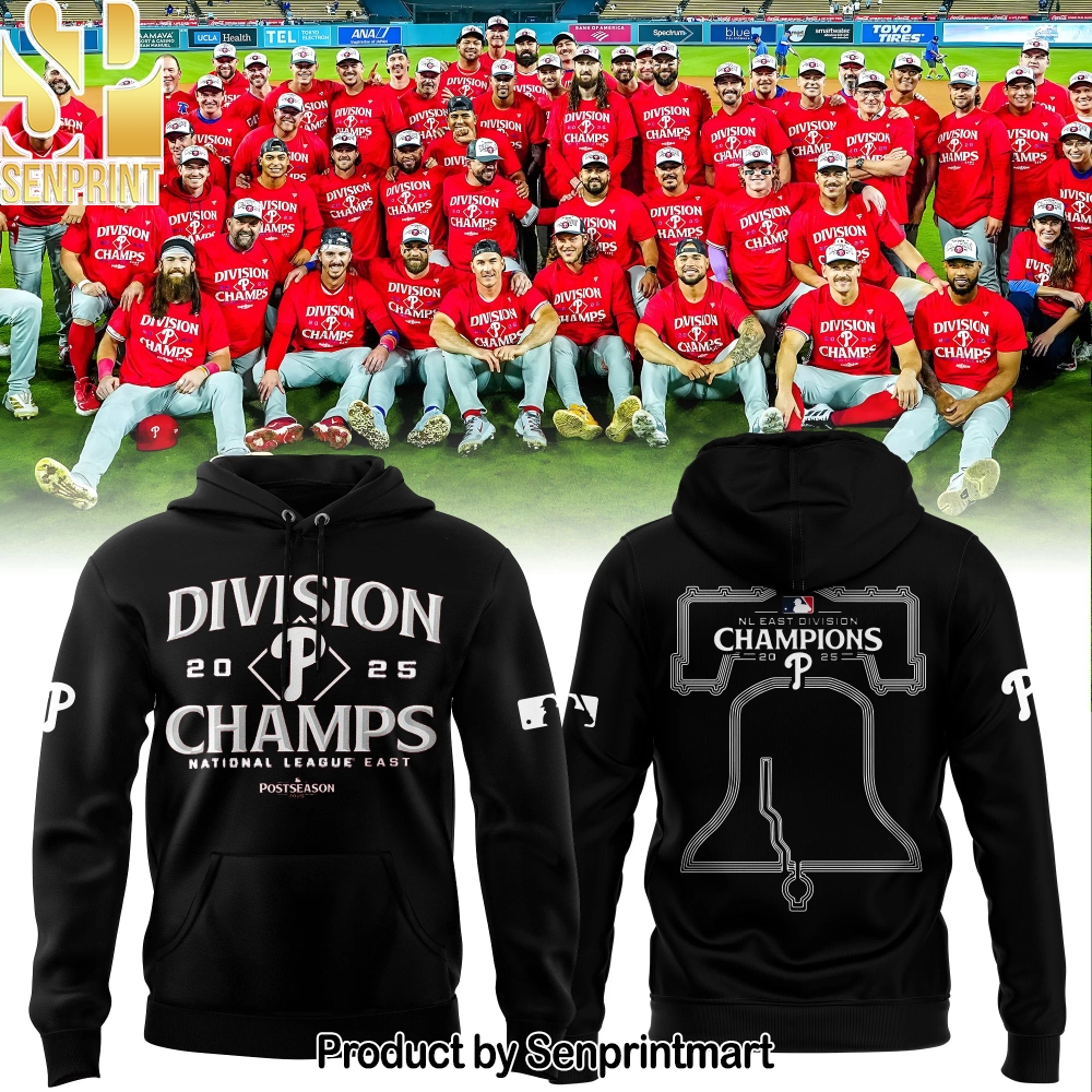 Philadelphia Phillies BACK-TO-BACK NL EAST CHAMPIONS Hoodie – Sports Fan Outfit 3410