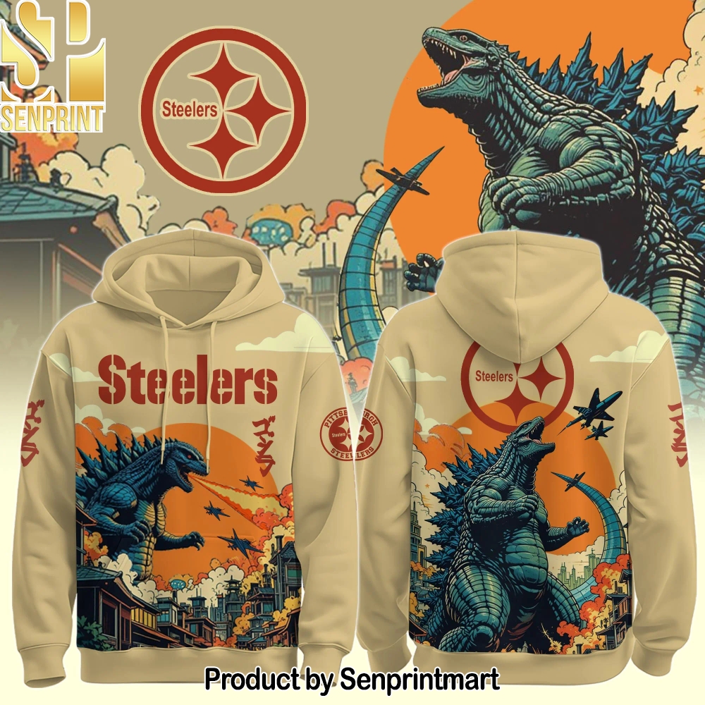 PIT Steelers Special Godzilla Hoodie – Sports Fan Outfit 1931
