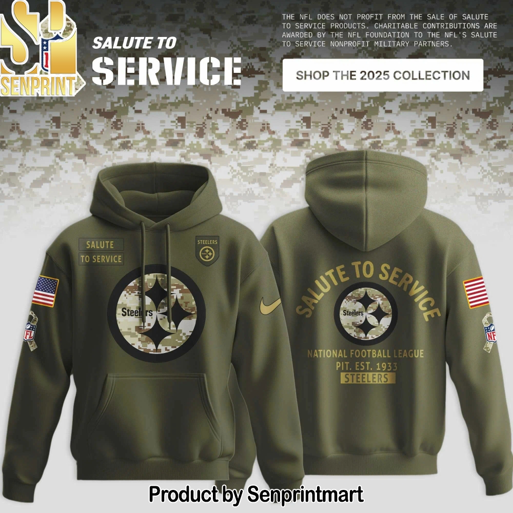 Pittsburgh Steelers 2025 NFL Salute to Service Gift Ideas Shirt – Sports Fan Outfit 1291