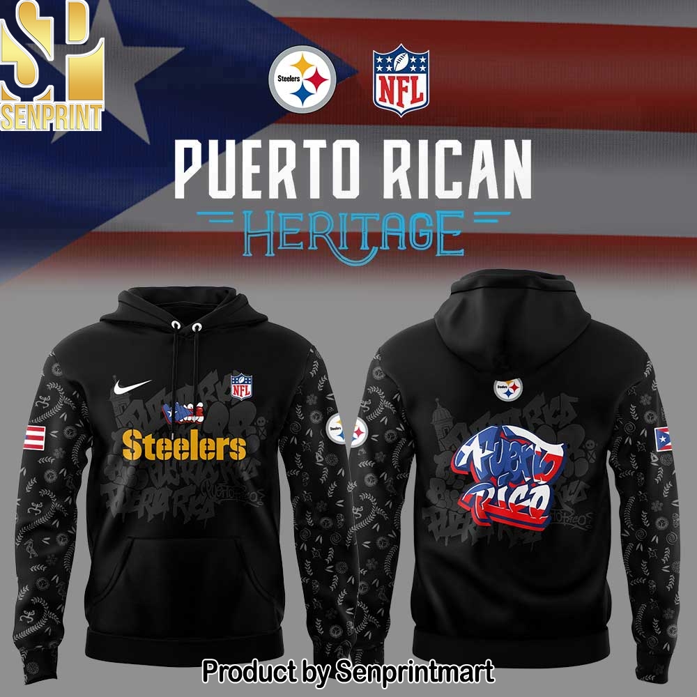 Pittsburgh Steelers Puerto Rican Heritage Unisex Shirt – Sports Fan Outfit 1612