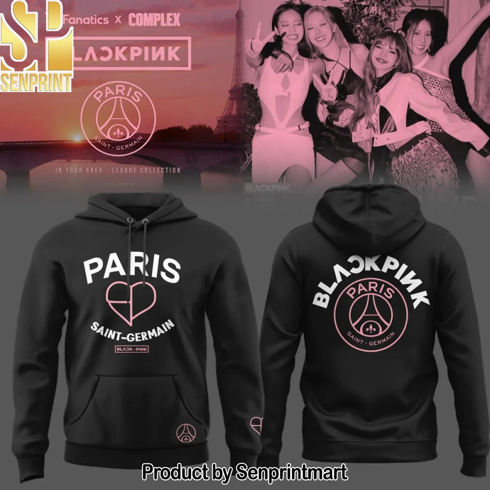 PSG x BLACKPINK 2025 New Hoodie – Sports Fan Outfit 2582