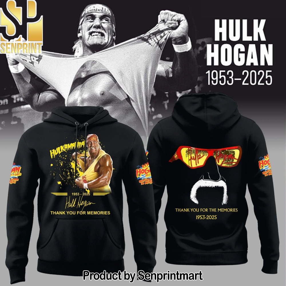R.I.P Hulk Hogan – Thank You For The Memories Hoodie – Sports Fan Outfit 2738