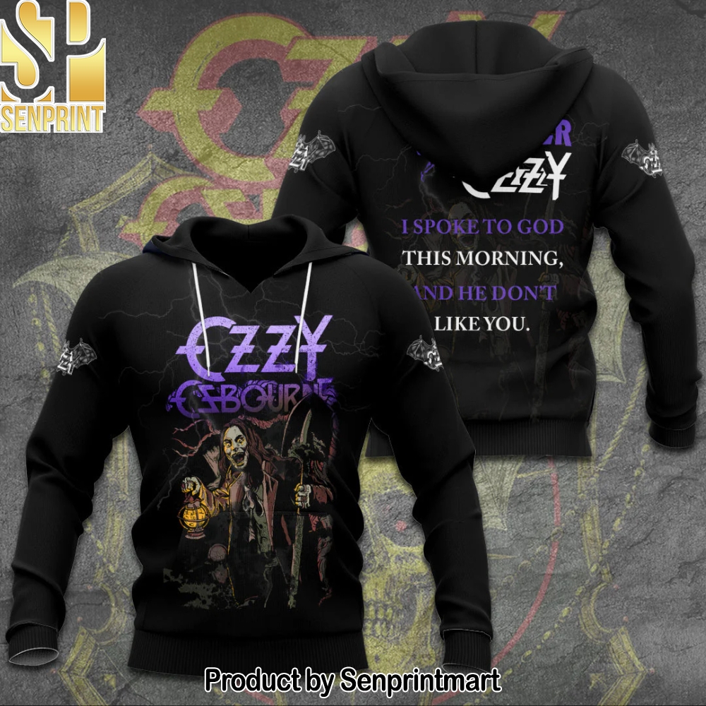 R.I.P Ozzy Osbourne Thank You For The Memories Hoodie – Sports Fan Outfit 2557