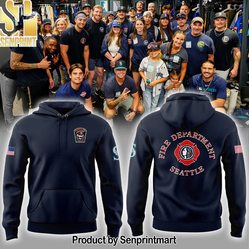 S.Mariners Fire Department Hoodie – Sports Fan Outfit 1848