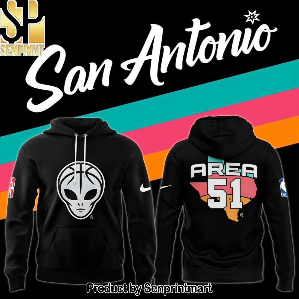 San Antonio Spurs City Edition _AREA 51_ Hoodie – Sports Fan Outfit 2610