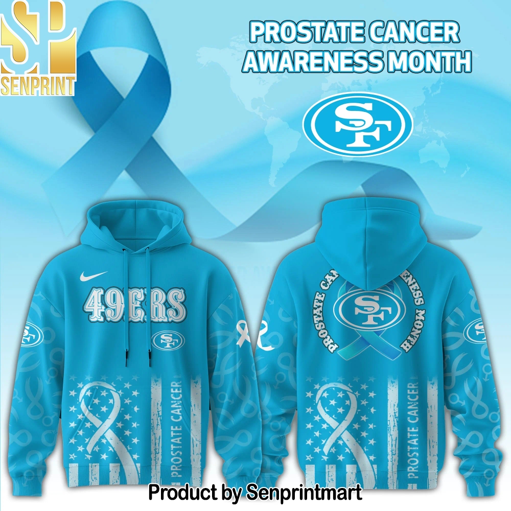San Francisco 49ers x Prostate Cancer Awareness Hoodie Edition – Sports Fan Outfit 3610