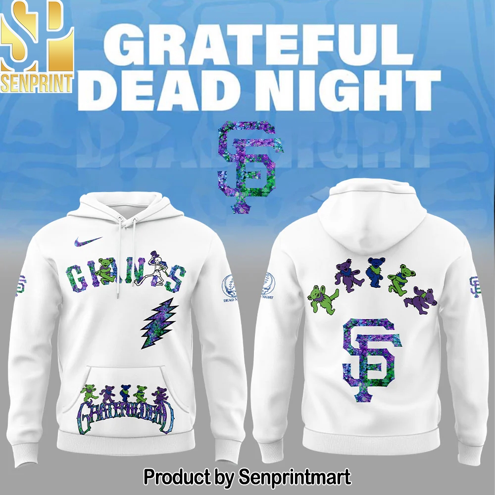 San Francisco Giants Grateful Dead Night Hoodie – Sports Fan Outfit 2674