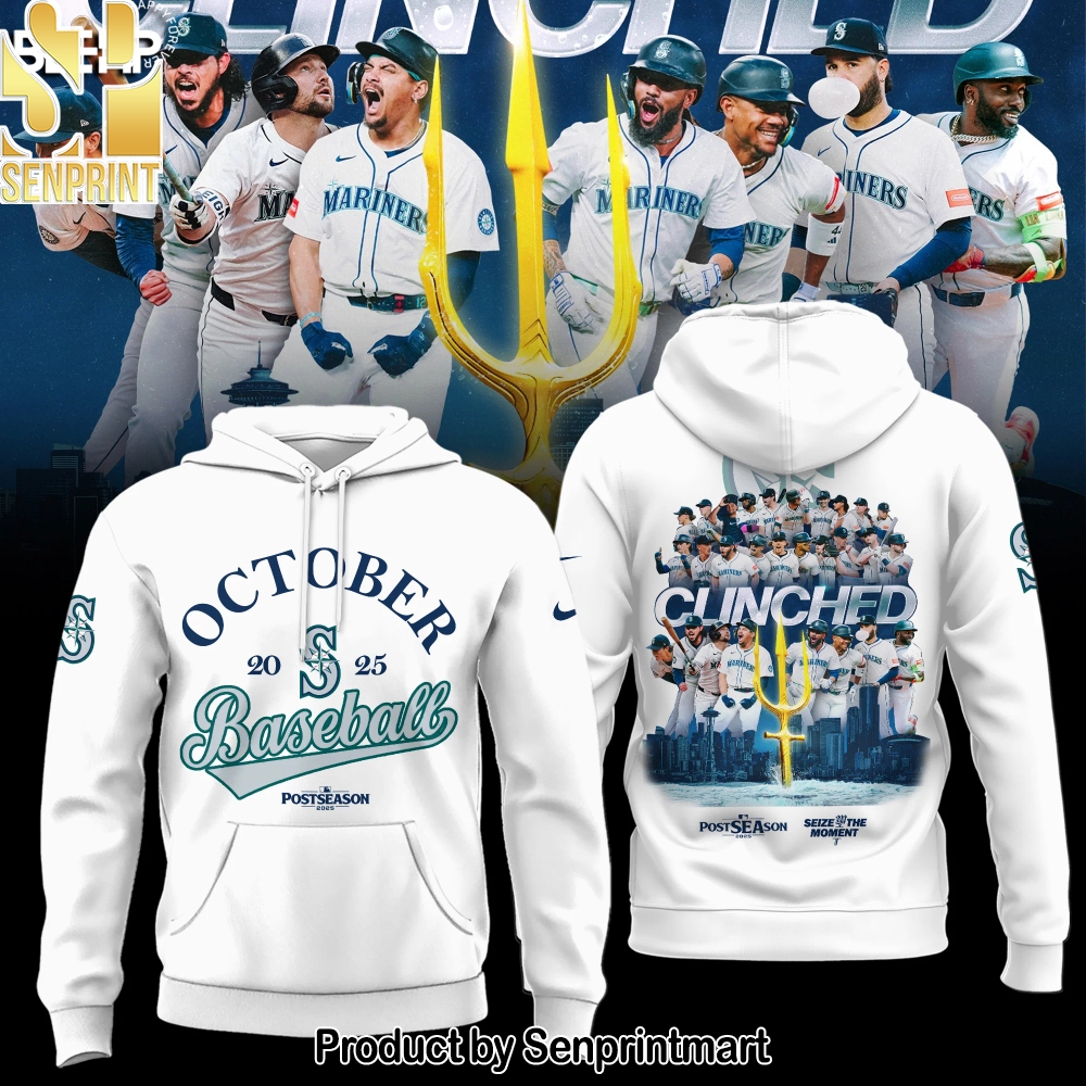 Seattle Mariners October 2025 Postseason Hoodie – Sports Fan Outfit 2688