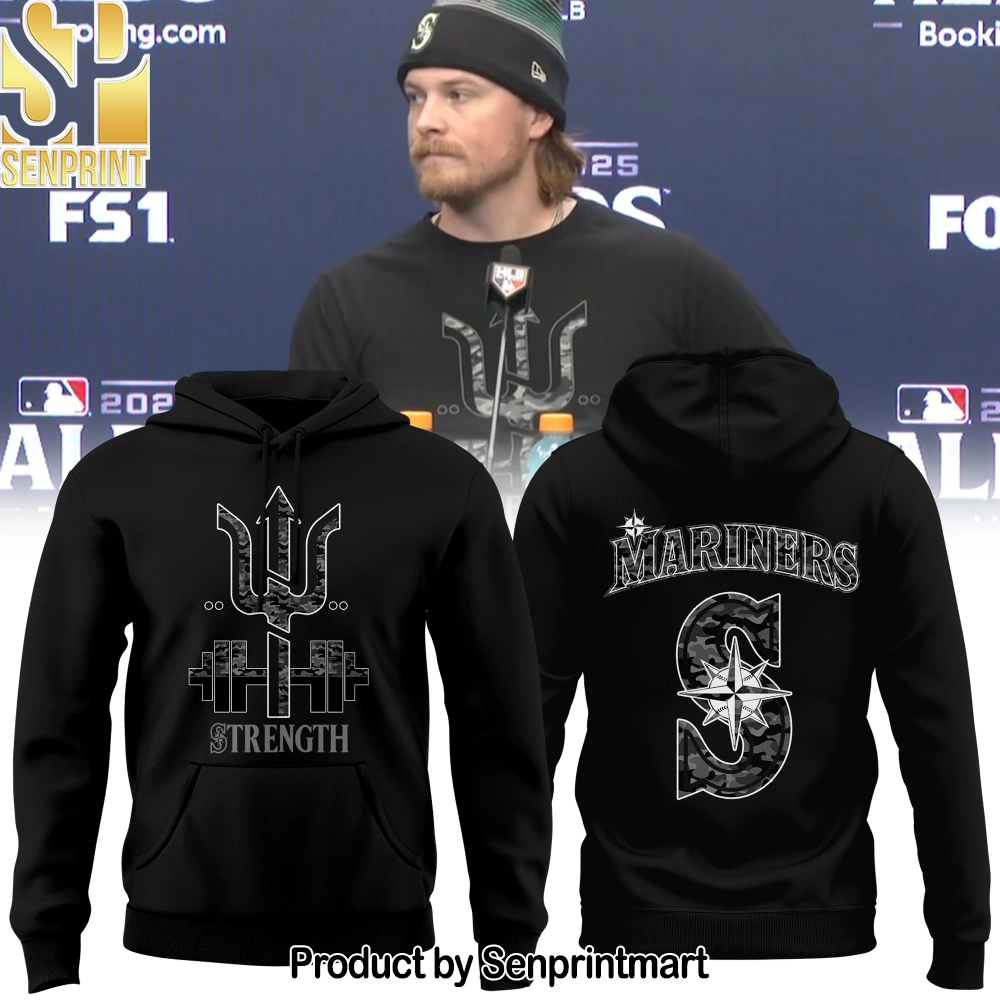 Seattle Mariners STRENGTH Hoodie – Sports Fan Outfit 1398