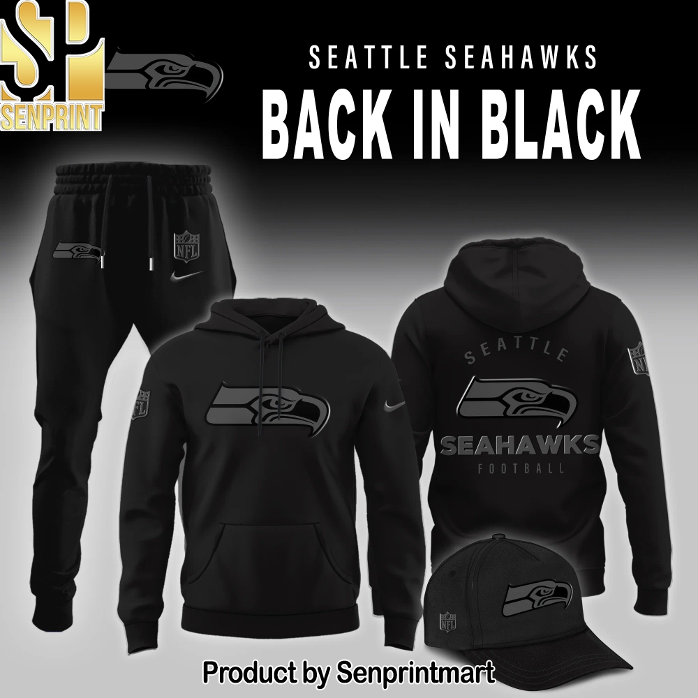 Seattle Seahawks 2025 Back In Black Unisex Shirt – Sports Fan Outfit 1244