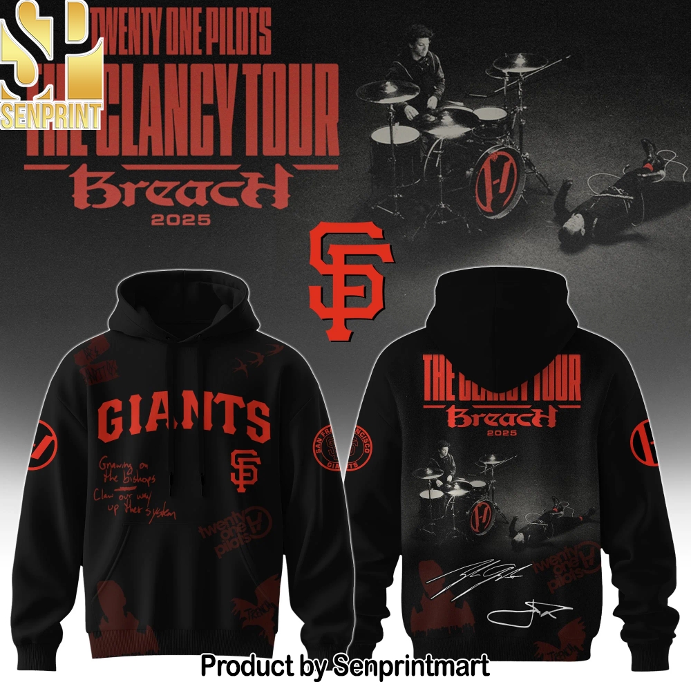 SF x Twenty One Pilots The Glancy Tour 2025 Hoodie Limited Edition – Sports Fan Outfit 3148