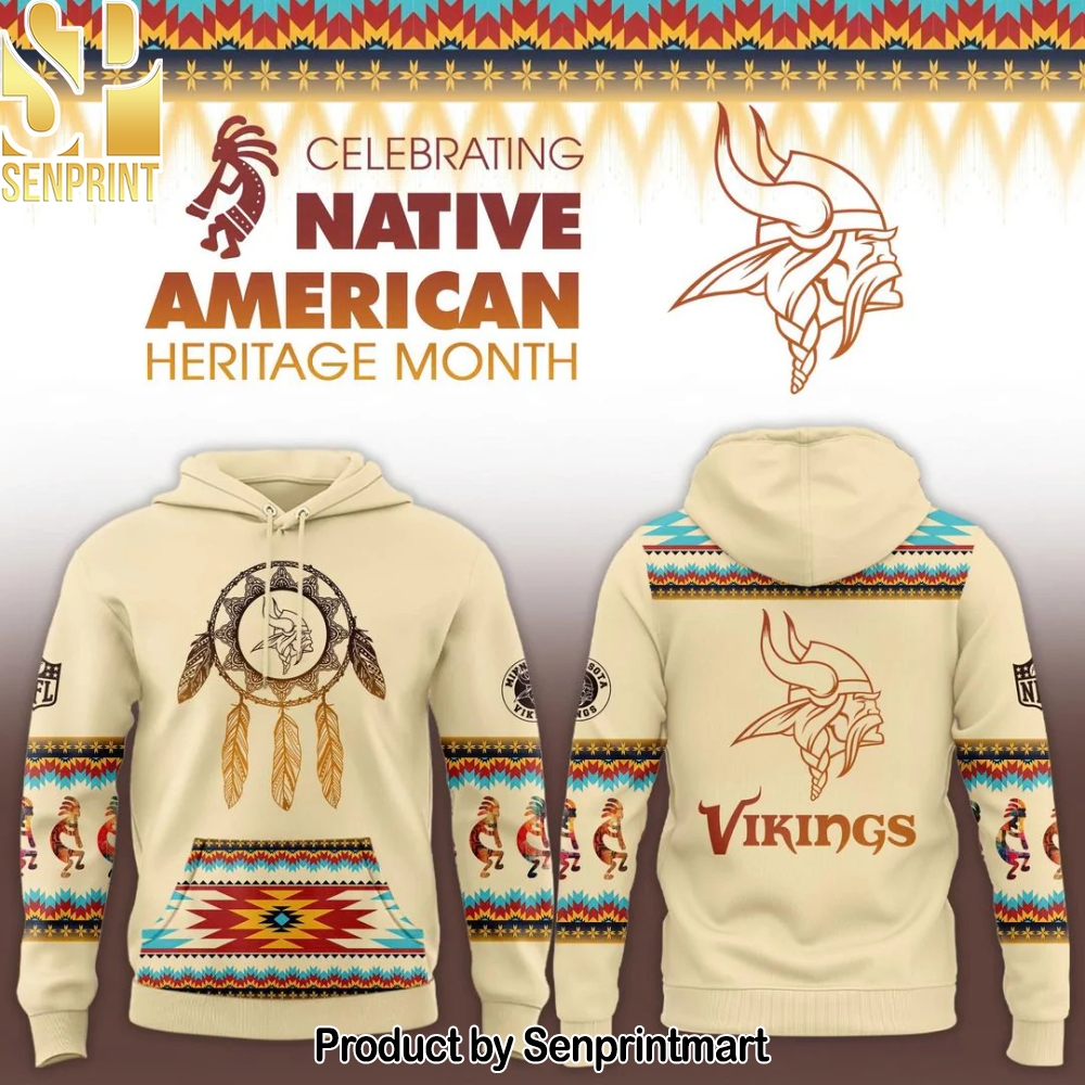 Special 2025 Native American Heritage Minnesota Vikings Unisex Shirt – Sports Fan Outfit 3132